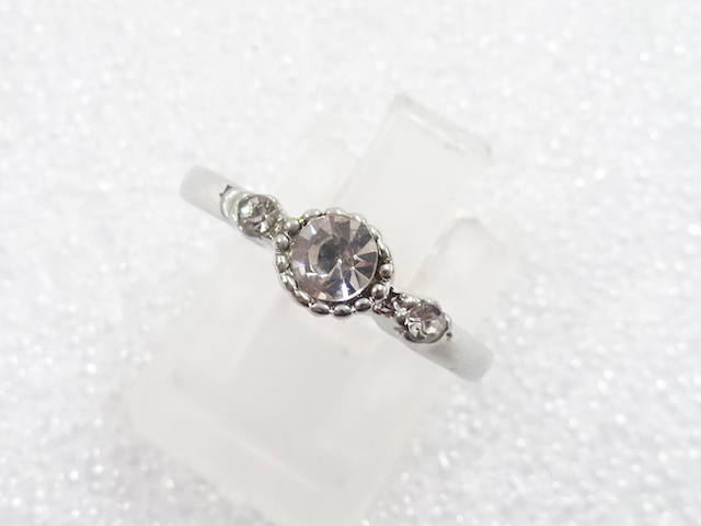 CRYSTAL FASHION RING / JP SIZE 9.5